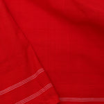 Deep Black Ikkat Cotton Saree With Contrast Border