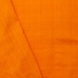 Cerulean Blue Ikkat Cotton Saree With Contrast Border