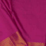Bottle Green Kanjivaram Silk Saree With Floral Motifs