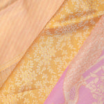 Sunset Gold Heritage Kanjivaram Silk Saree