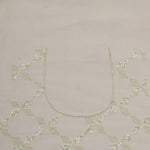 Yellow Green Net Handcrafted Saree