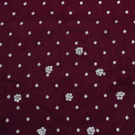 Smyrna Purple Crafted Tissue Saree