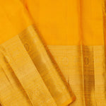 Arabian Gold Floral Jaal Kanjivaram Silk Saree