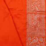 Orioles Orange Butta Banarasi Silk Saree