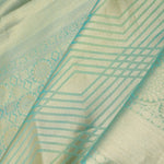 Tiffany Blue Kanjivaram Silk Saree