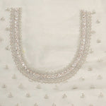 Seafoam Green Tissue Handcrafted Saree