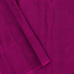 Green Purple Striped Kanjivaram Silk Saree