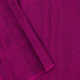 Green Purple Striped Kanjivaram Silk Saree