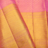 Persian Pink Jaal Kanjivaram Silk Saree
