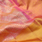Persian Pink Jaal Kanjivaram Silk Saree