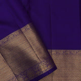 Deep Violet Kanjivaram Silk Saree