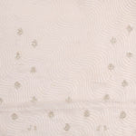 Light Beige Tissue Handcrafted Saree