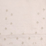 Light Beige Tissue Handcrafted Saree