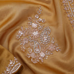 Earth Gold Tissue Handcrafted Saree