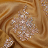 Earth Gold Tissue Handcrafted Saree