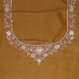 Earth Gold Tissue Handcrafted Saree