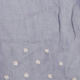 Independence Blue Crafted Jaali Tissue Saree