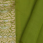 Apple Green Jaal Banarasi Silk Saree