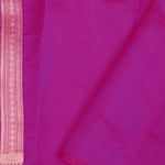 Fuchsia Purple Butta Banarasi Silk Saree