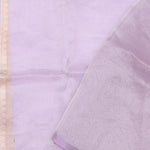 Lilac Tissue Organza Banarasi Saree