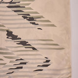 Ivory Silk Kurti With Botanical Print