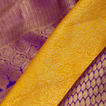 Golden Yellow Heritage Kanjivaram Silk Saree