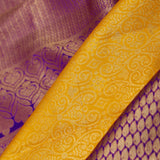 Golden Yellow Heritage Kanjivaram Silk Saree