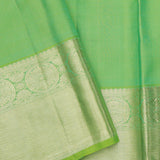 Paris Green Butti Kanjivaram Silk Saree