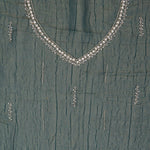 Opal Green Handcrafted Tissue Saree