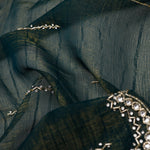 Opal Green Handcrafted Tissue Saree