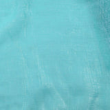 Bright Blue Silk Jaali Crafted Saree