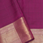 Pansy Purple Jaal Kanjivaram Silk Saree