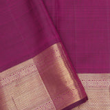 Pansy Purple Jaal Kanjivaram Silk Saree