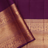 Yellow Gold Jaali Kanjivaram Silk Saree