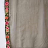 Olive Green Crepe Sharara Set