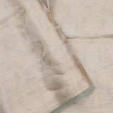 Marian Blue Jaal Tissue Banarasi Saree