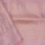 Blue Kanjivaram Tissue Saree With Meenakari Jaal