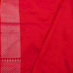 Jangla Banarasi Silk Saree In Punch Pink