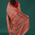 Kani Kashmiri Silk Saree - Silver Grey