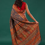 Kani Kashmiri Silk Saree - Marengo Grey