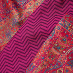 Kani Kashmiri Silk Saree - Mulberry Purple