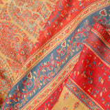 Kani Kashmiri Silk Saree - Yellow Multicolour