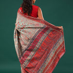 Kani Kashmiri Silk Saree - Pastel Blue