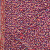 Kani Kashmiri Silk Saree - Kingfisher Purple