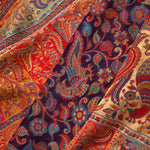 Kani Kashmiri Silk Saree - Matte Purple