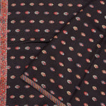 Kani Kashmiri Silk Saree - Cool Black