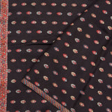 Kani Kashmiri Silk Saree - Cool Black