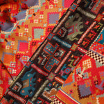 Ikat Kani Kashmiri Silk Saree - Dark Black