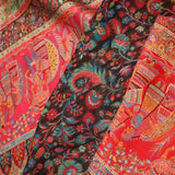 Kani Kashmiri Silk Saree - Slate Black