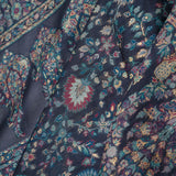 Kani Kashmiri Silk Saree - Winter Blue